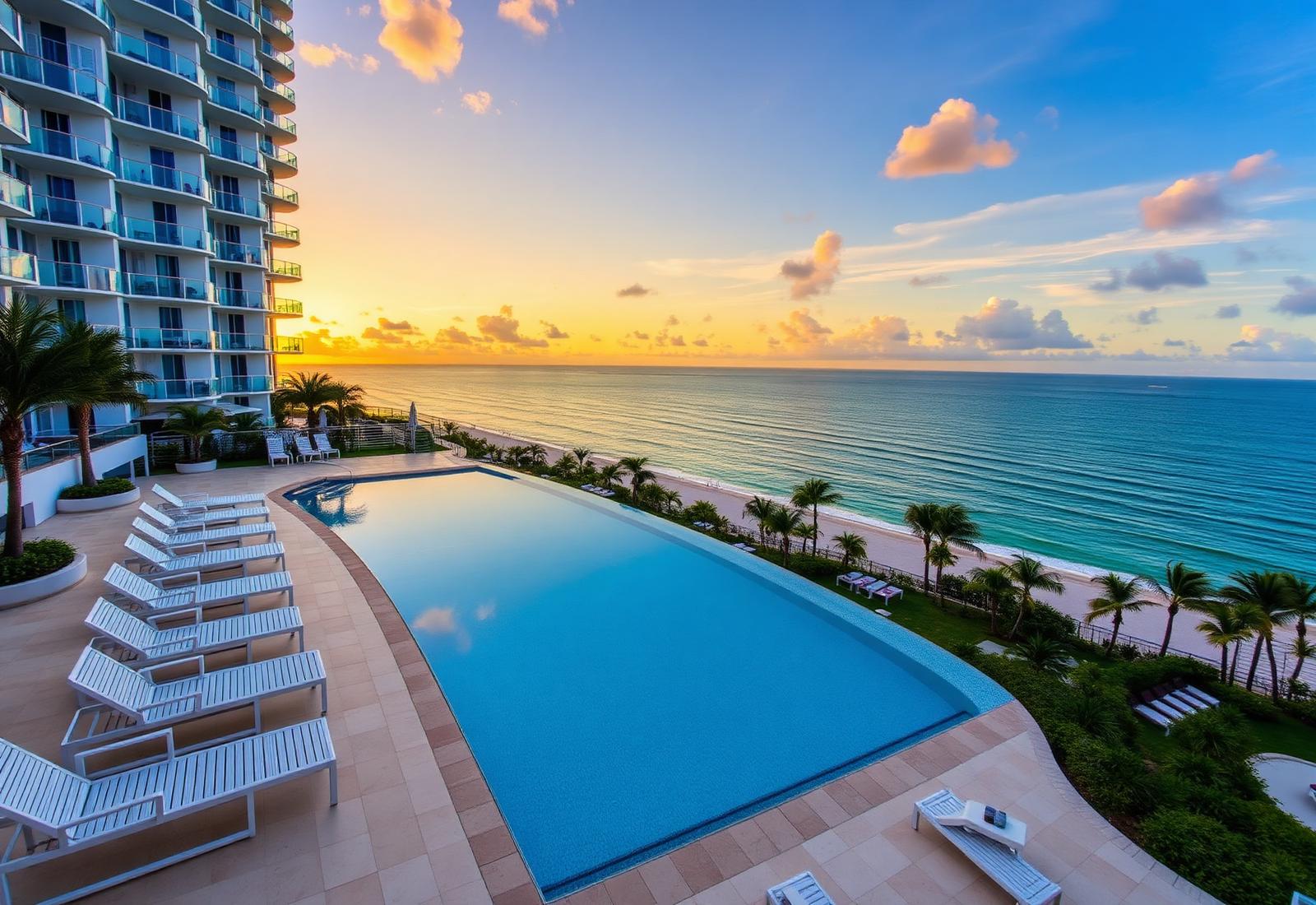 The Palace bayfront tower on Brickell Avenue in Miami